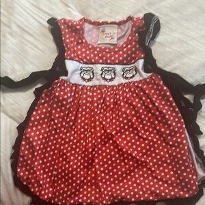 Red Polka Dot Kids Top